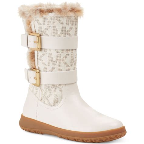 women michael kors white boots|Michael Kors boots high heel.